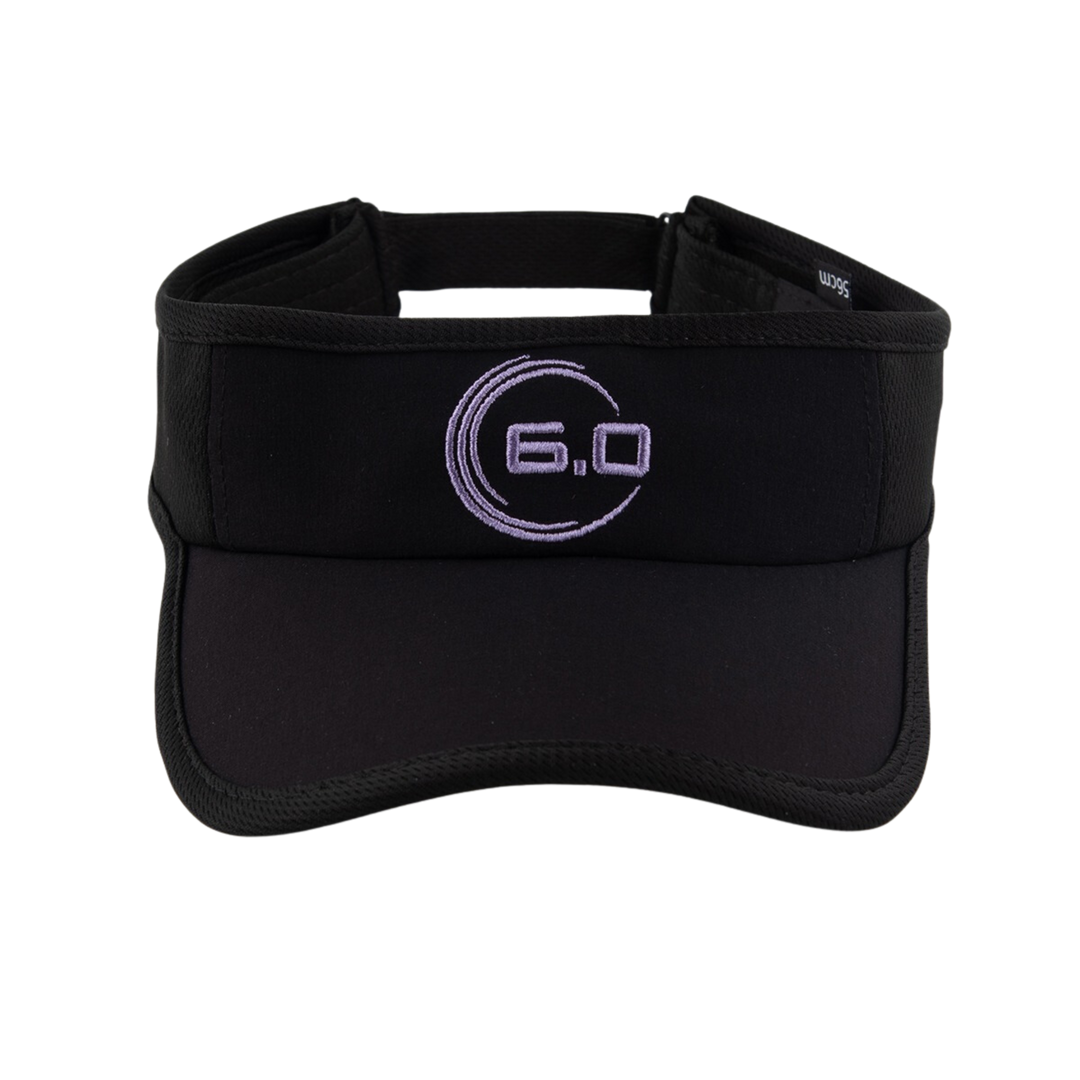 Six Zero Sports Visor Black