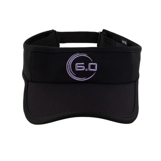 Six Zero Sports Visor Black
