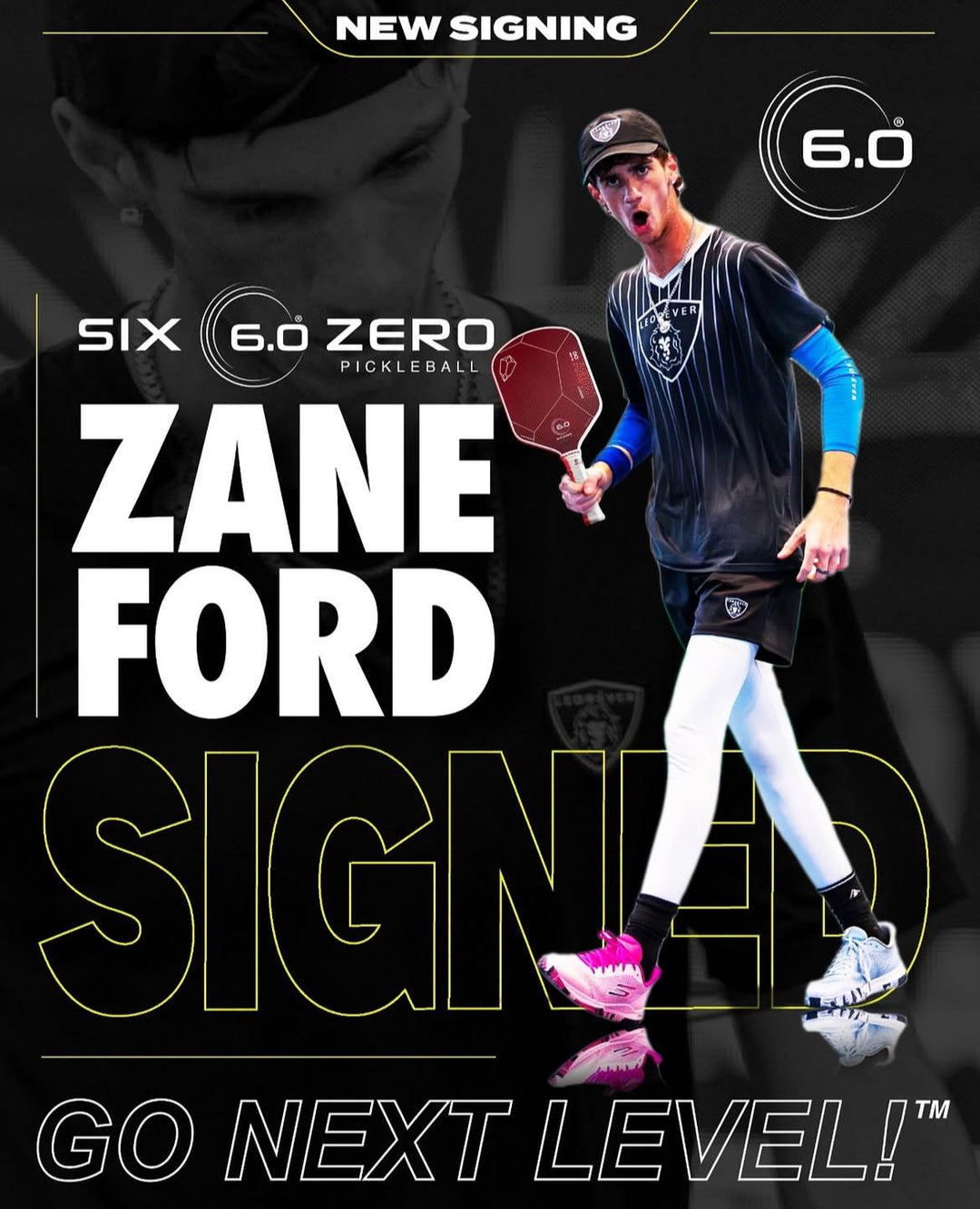 Six Zero Signs Pickleball Pro, Zane Ford!