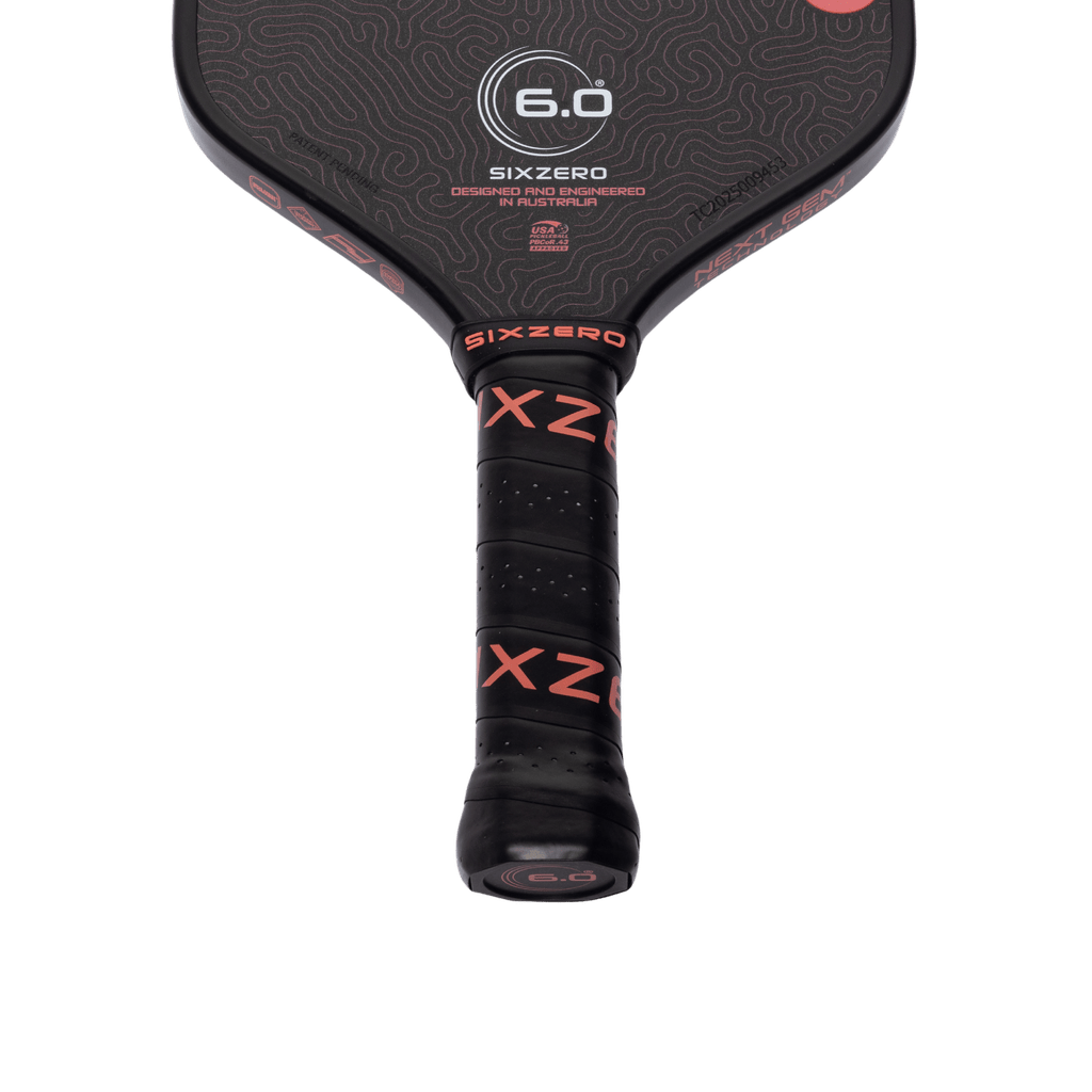 Six Zero Coral Pickleball Paddle | Next Gem™ Control & Power – Six Six Zero Coral Pickleball Paddle | Next Gem™ Control & Power – Six