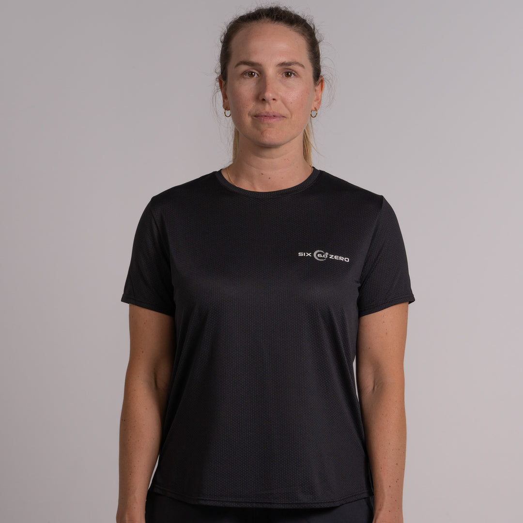 Womens Performance Active Tee Hazy