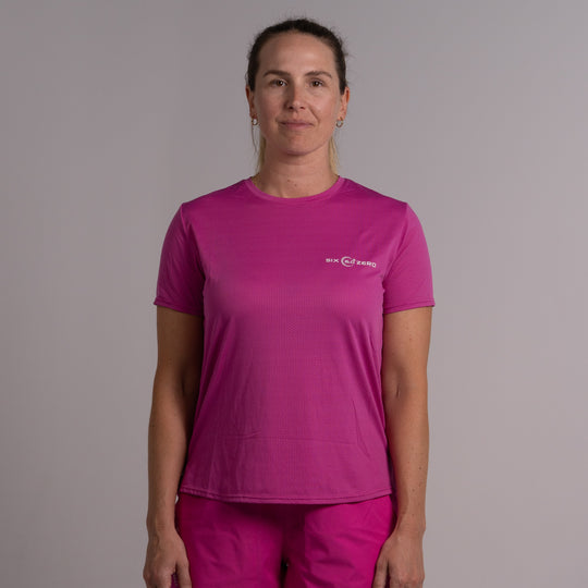 Womens Performance Active Tee Hazy