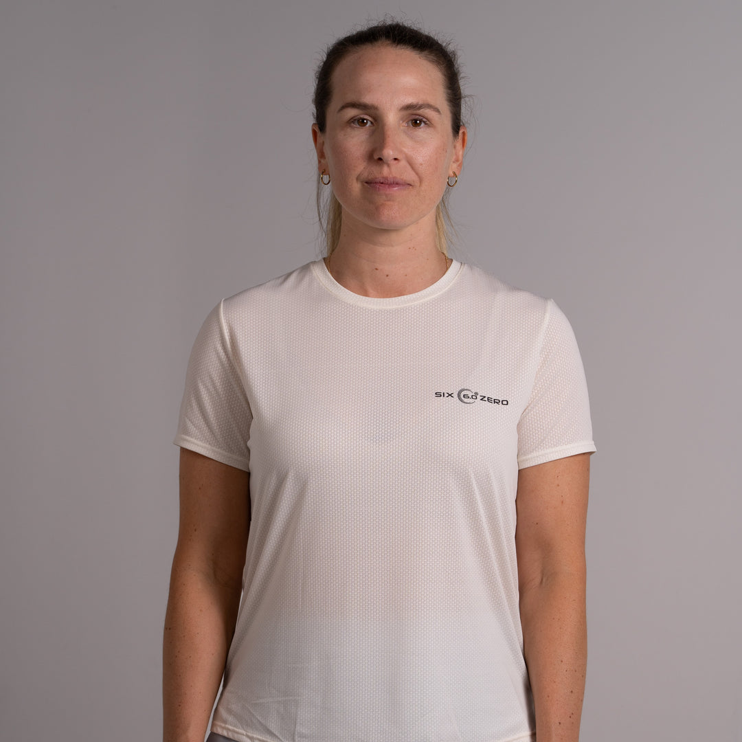 Womens Performance Active Tee Hazy
