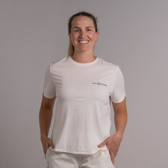 Womens Basic Short Sleeve Cotton Tee