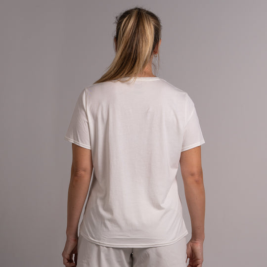 Womens Basic Short Sleeve Cotton Tee