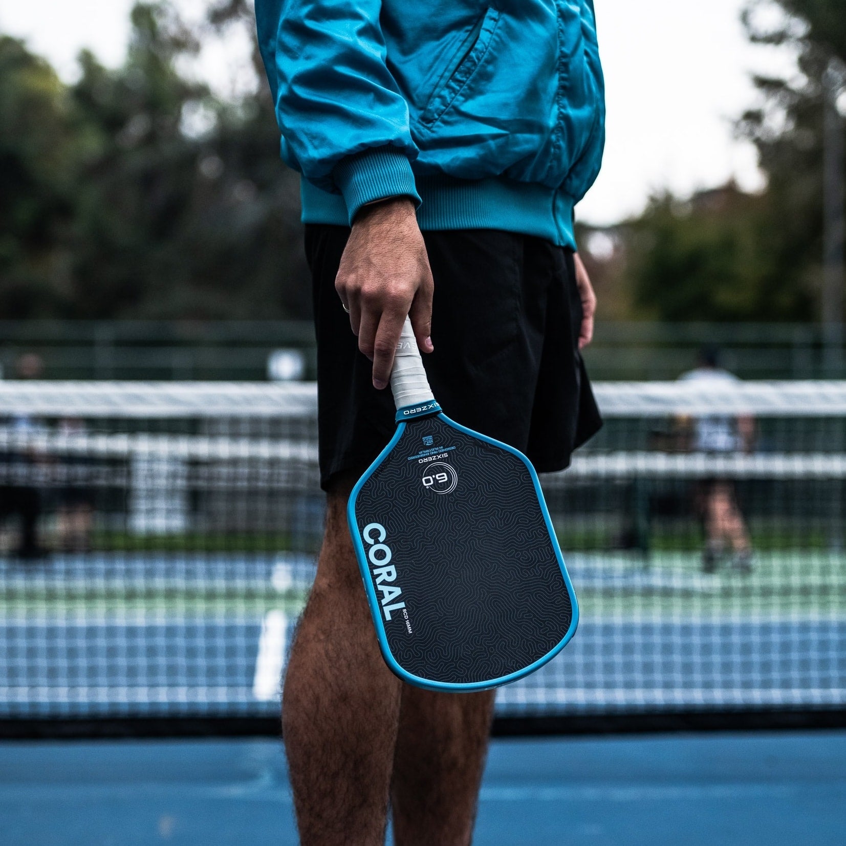 Six Zero Coral Pickleball Paddle | Next Gem™ Control & Power – Six